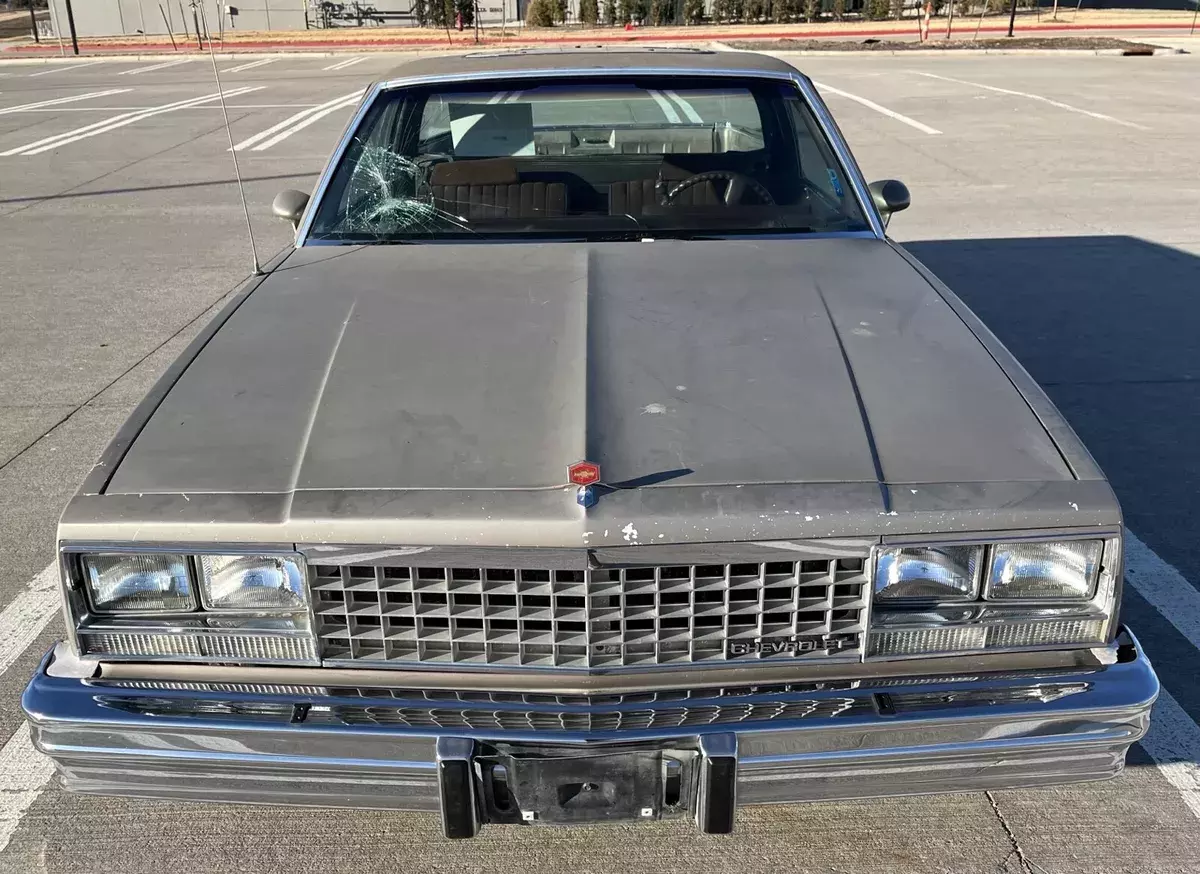1984 Chevrolet El Camino Brown 1984 Chevrolet El Camino