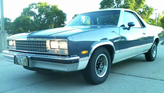 1984 Chevrolet El Camino Conquista - California Pickup with Buckets and Console 1984 Chevrolet El Camino Conquista