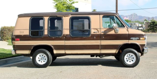 1984 Chevrolet G20 Van Conversion Van, 4x4, Runs A+