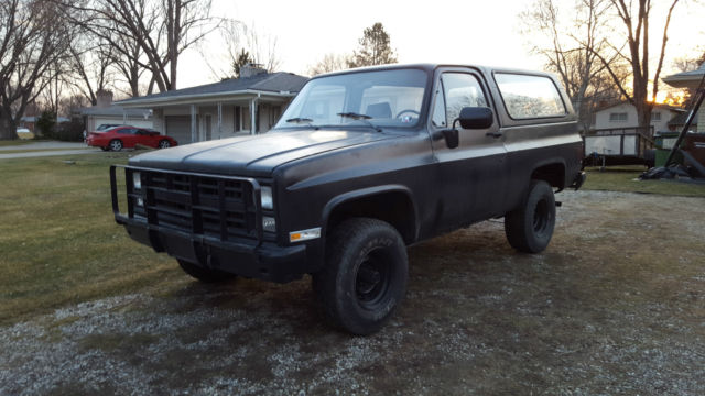 1984 Chevrolet K5 Blazer Military M1009 CUCV 1984 Chevrolet Blazer Military M1009 CUCV