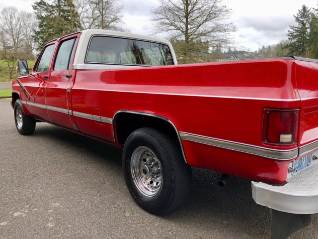 1984 Chevrolet C/K Pickup 2500 Scottsdale C20 crew cab - photo 12