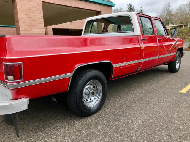1984 Chevrolet C/K Pickup 2500 Scottsdale C20 crew cab - photo 13