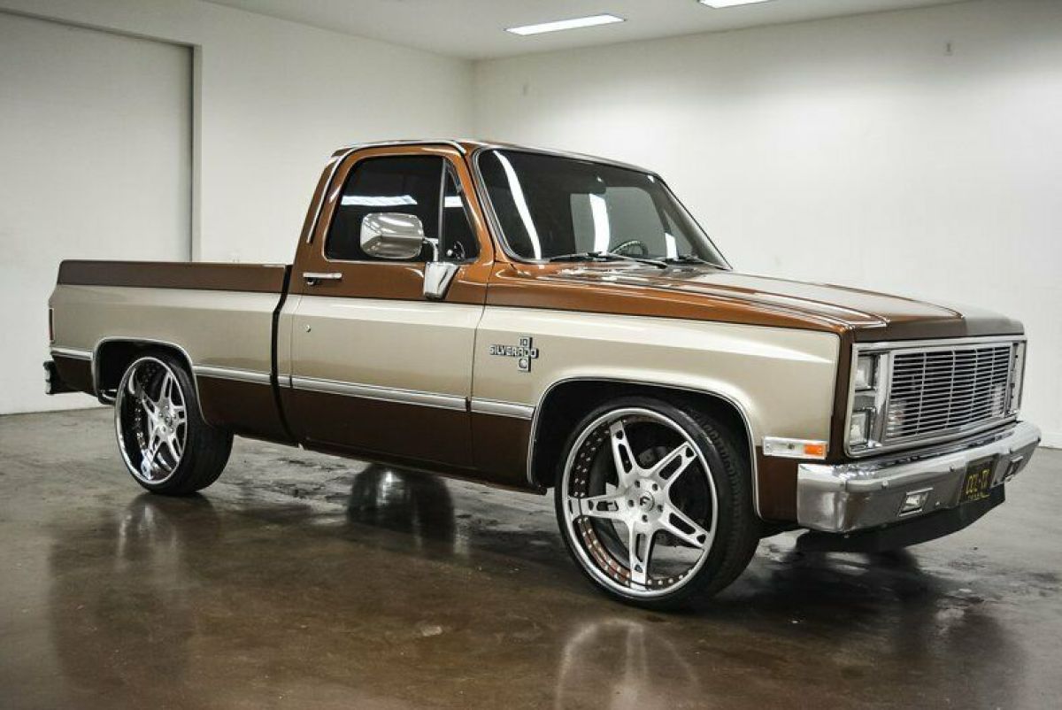 1984 Chevrolet Silverado 490 Miles Brown Pickup Truck 6.2L LS3 V8 Automatic w/ 1984 Chevrolet Silverado 1500