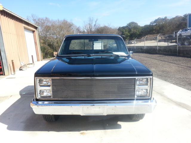 1984 Chevrolet Silverado C-10 Black 1984 Chevrolet C-10 Silverado