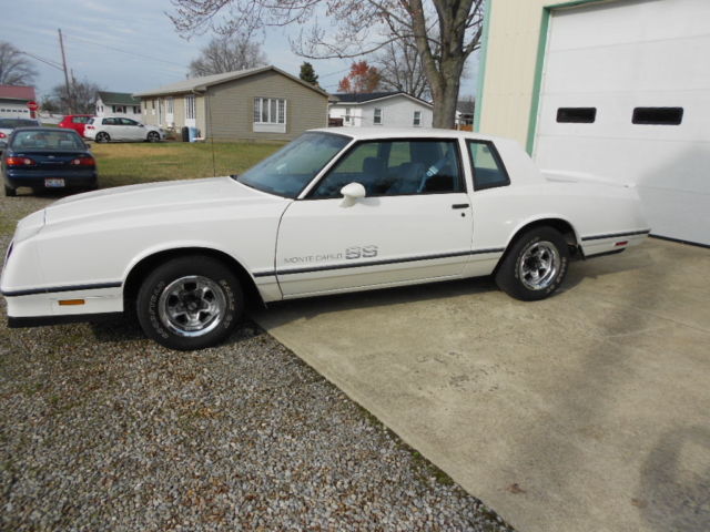 1984 Chevrolet SS Monte Carlo 1 owner mint survivor 1984 Chevrolet Monte Carlo SS