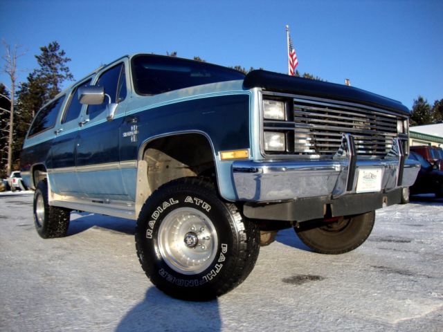 1984 Chevrolet Suburban K10 Silverado 1984 Chevrolet Suburban K10 Silverado