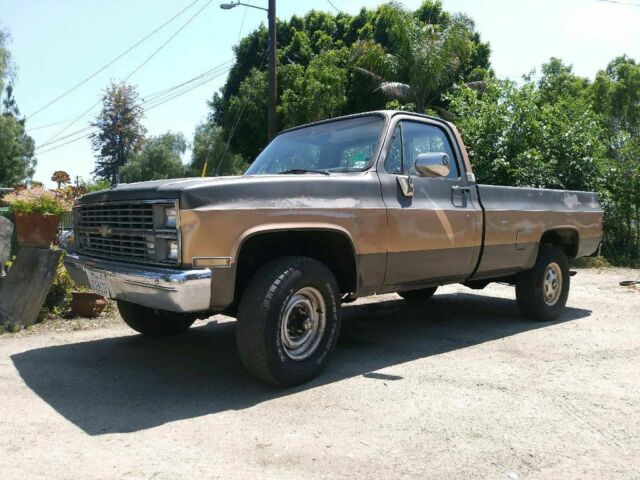 1984 Chevy 4x4 c/k diesel Truck c10 k10 k20 6.2 Diesel 1984 Chevrolet C/K Pickup 2500 Silverado