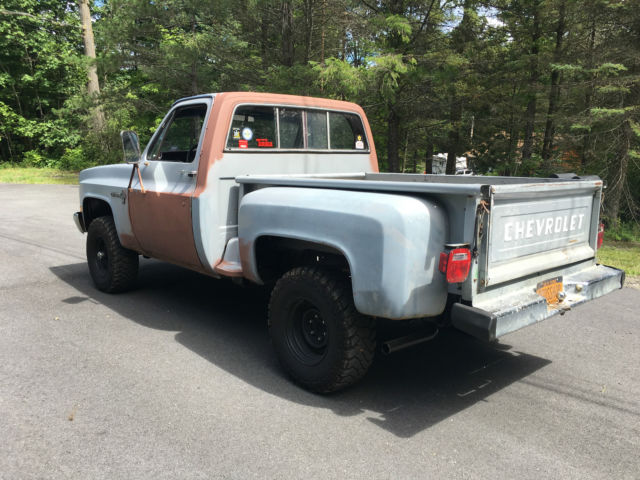 1984 Chevrolet C-10 C10 K1500 STEP SIDE TRUCK 4X4 4 SPEED - photo 4