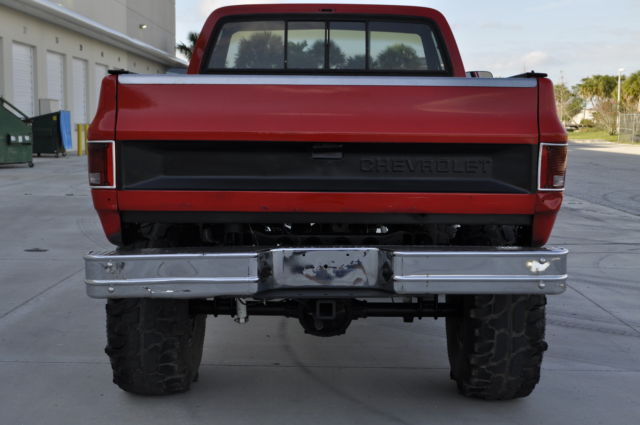 1984 Chevrolet C-10 4x4 Shortbed Lifted 454CI - photo 6