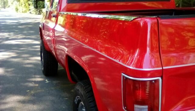 1984 Chevrolet C-10 custom deluxe short bed 4x4 pickup - photo 12