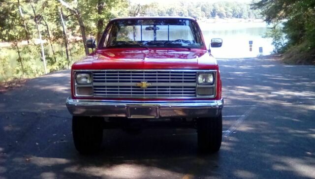 1984 Chevrolet C-10 custom deluxe short bed 4x4 pickup - photo 8