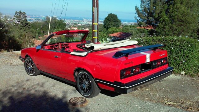1984 Chevy Celebrity Conv 60s 70s Custom Chevrolet 86 Pontiac Firebird 2.8 EFI 1984 Chevrolet Celebrity