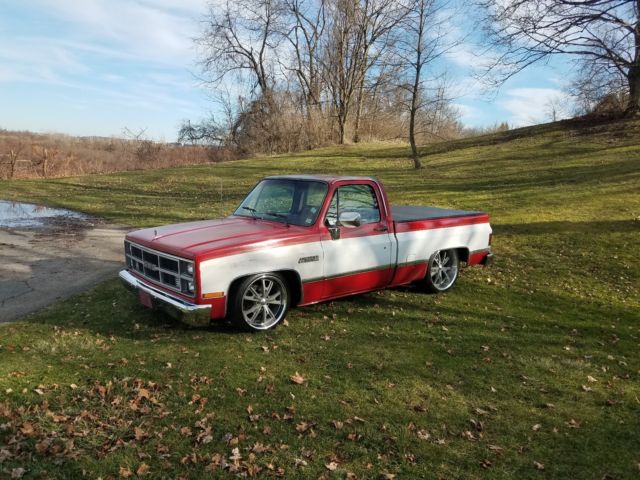 1984 Chevy GMC Serria Classic 58k Mile Patina Lowered Shortbed Square Body Truck 1984 Chevrolet C-10 Serria Classic