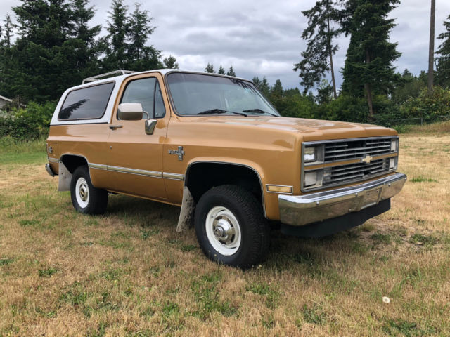 1984 Chevy K5 Blazer 4x4 Automatic 161K ORIGINAL Stock NO RESERVE 1984 Chevrolet Blazer K5