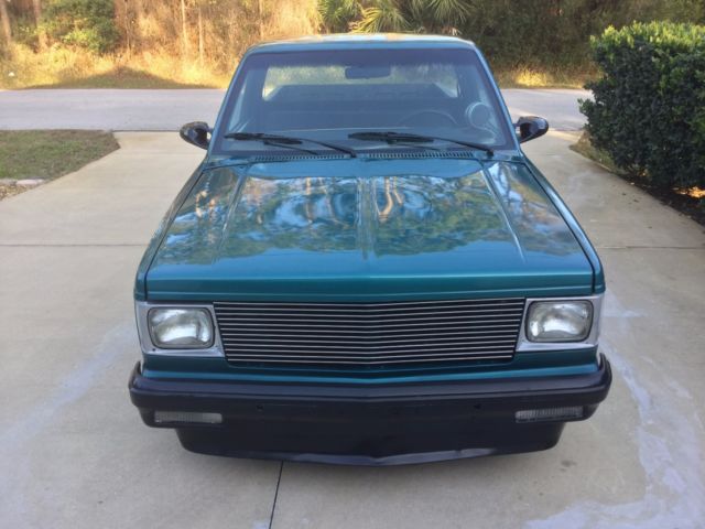 1984 Chevy S10 V8 Bright Aqua Pearl Great Looking Sleeper 1984 Chevrolet S-10