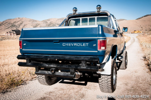 1984 Chevrolet C/K Pickup 1500 K10 4X4 SHORT BED SQUARE BODY 350 V8 SHOP TRUCK - photo 10