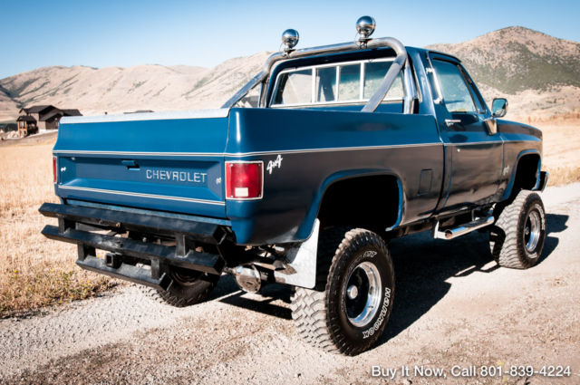 1984 Chevrolet C/K Pickup 1500 K10 4X4 SHORT BED SQUARE BODY 350 V8 SHOP TRUCK - photo 11