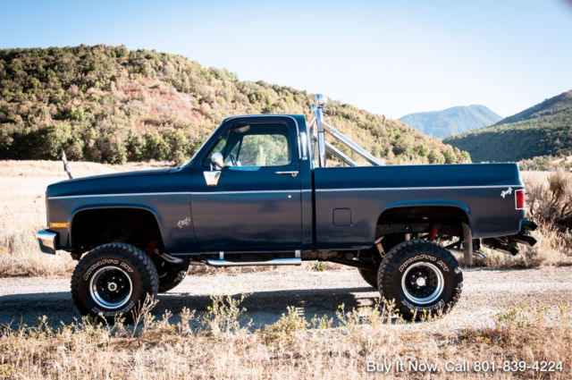 1984 Chevrolet C/K Pickup 1500 K10 4X4 SHORT BED SQUARE BODY 350 V8 SHOP TRUCK - photo 7
