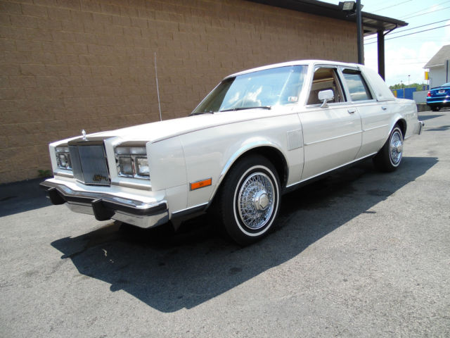 1984 Chrysler Fifth Ave with Only 59,865 Original Miles 1984 Chrysler New Yorker