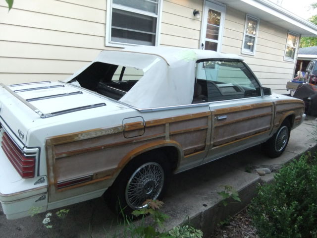1984 Chrysler LeBaron Mark Cross Convertible 2-Door 2.6L 1984 Chrysler LeBaron