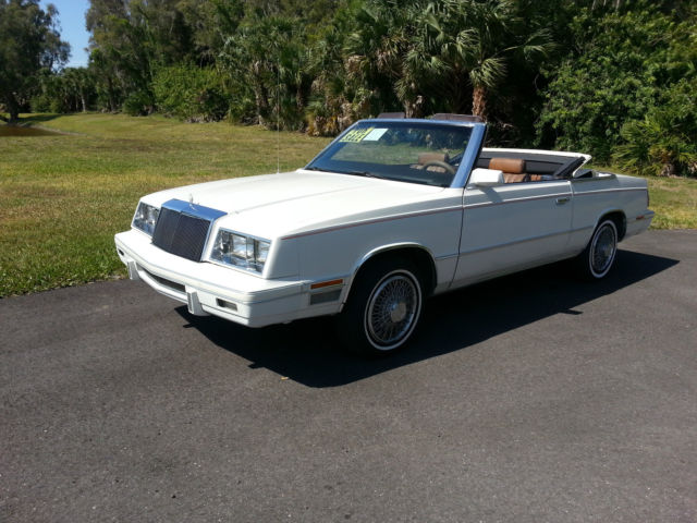 1984 Chrysler LeBaron Brown Leather - photo 3