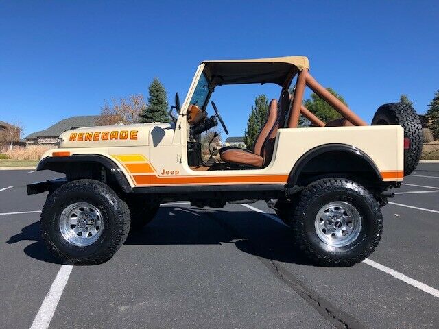 1984 CJ-7 RENEGADE almond beige California/Arizona jeep rust free solid 1984 Jeep CJ RENEGADE