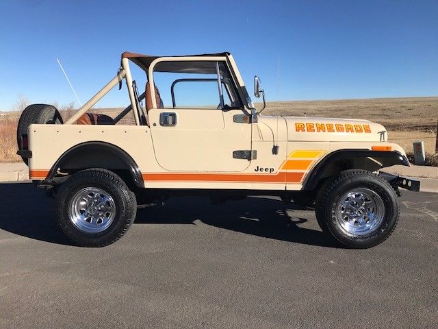 1984 cj7 renegade with almond beige paint code 3a 1984 Jeep CJ renegade