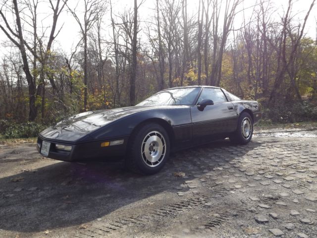 1984 CORVETTE COLLECTORS ESTATE CLEAN LOW MILE NO RESERVE 4+3 w/ OD MANUAL TARGA 1984 Chevrolet Corvette C4 TRIPPLE BLACK DOUG NASH 4+3 TARGA