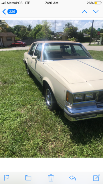 1984 cutlass Oldsmobile brougham 1984 Oldsmobile Cutlass
