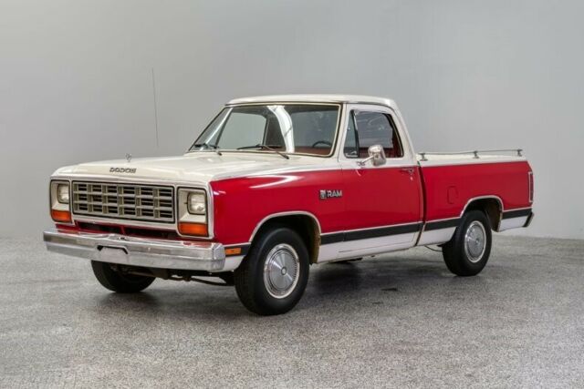 1984 Dodge 150 Royal SE 75349 Miles Red/White Pickup Truck 225ci 4-Spd Manual 1984 Dodge Other Pickups --