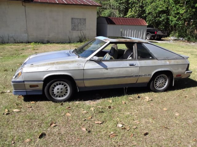 1984 DODGE CHARGER SHELBY 2 DR HATCH 5 SPEED 1984 Dodge Charger SHELBY