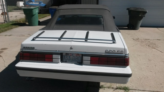 1984 Dodge 600 ES Convertable - photo 4