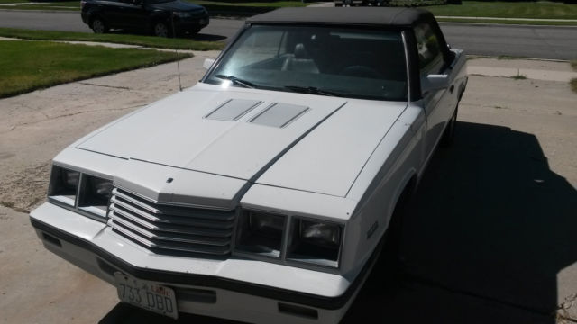 1984 Dodge 600 ES Convertable - photo 7