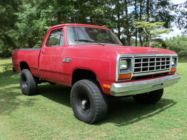 1984 Dodge POWER Ram 4X4, SWB. 1984 Dodge Other Pickups W100