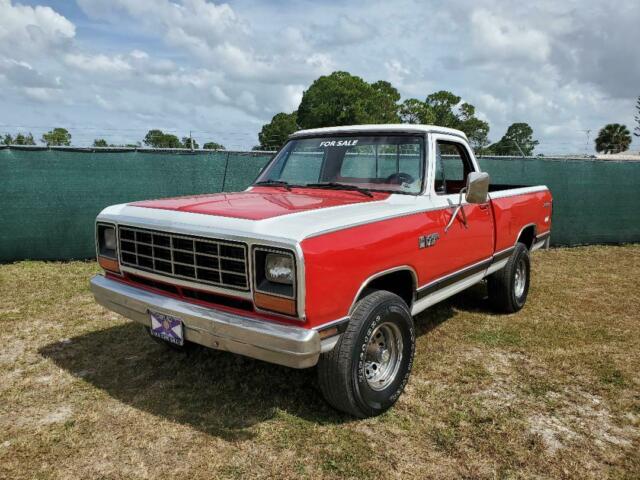 1984 Dodge Ram 1500 Prospector edition with a 360 5.9 Liter with 4 Wheel Drive 1984 Dodge Ram 1500 1500