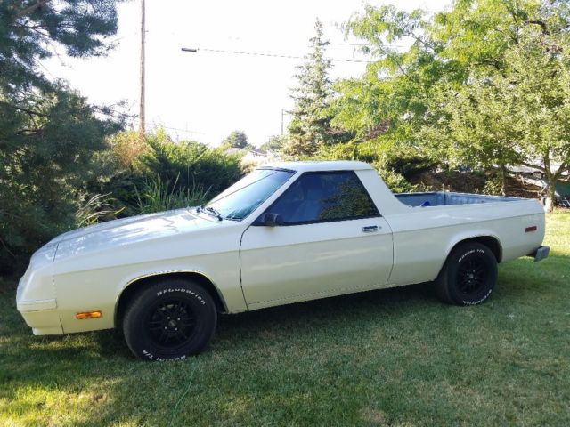 1984 dodge rampage 2.2 NO RESERVE SALE low miles 119k , low dollar collectable, 1984 Dodge Other Pickups Sport