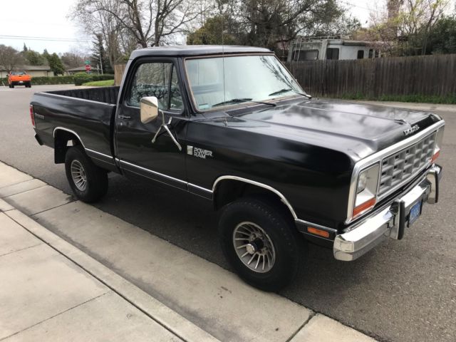 1984 DODGE SHORT BED 4X4 PICKUP 79K ORIGINAL MILES NO RESERVE 1984 Dodge Other Pickups Prospector