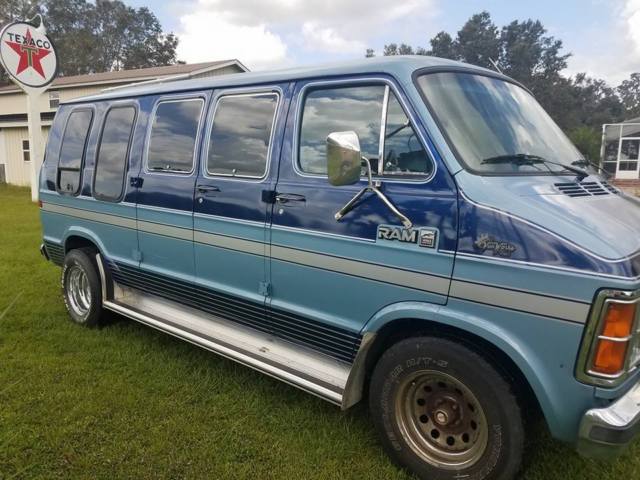 1984 DODGE VAN Rust free garage kept survivor 81k miles xtra clean 1984 Dodge Ram Van