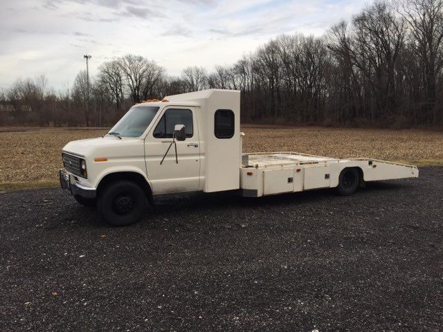 1984 E350 custom car Hauler 460 V8 18 foot bed 1984 Ford E-Series Van