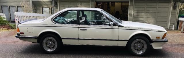 1984 Euro BMW 635csi Shark original garage queen 1984 BMW 6-Series
