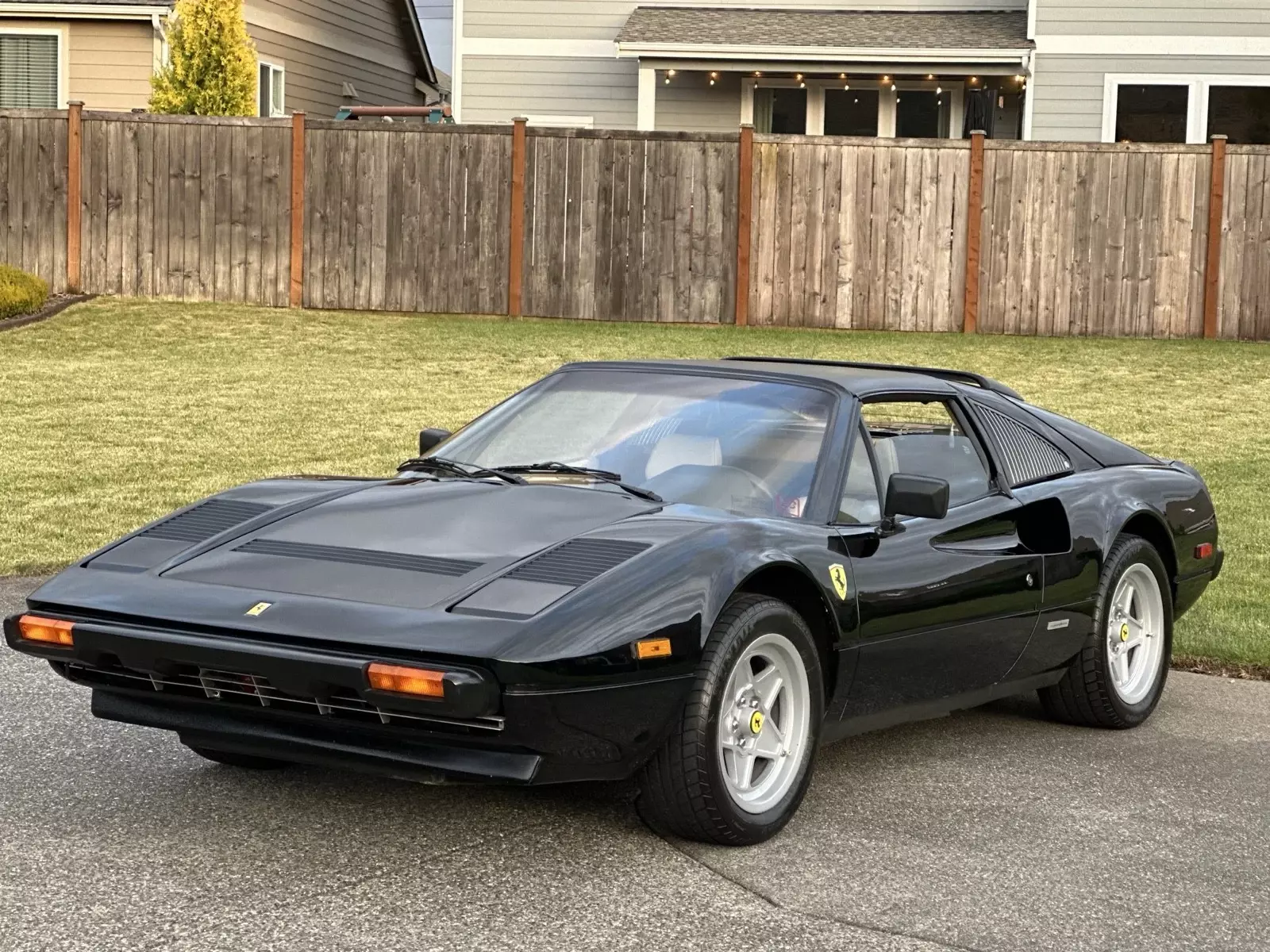 1984 Ferrari 308 GTS Convertible Black GTS QUATTRO 1984 Ferrari 308 GTS QUATTRO