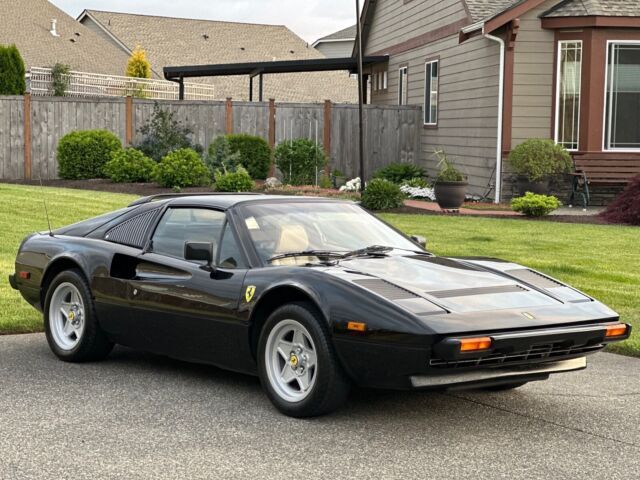 1984 Ferrari 308 GTS Quattrovalve Convertible Black RWD Manual GTS QUATTRO 1984 Ferrari 308 GTS QUATTRO