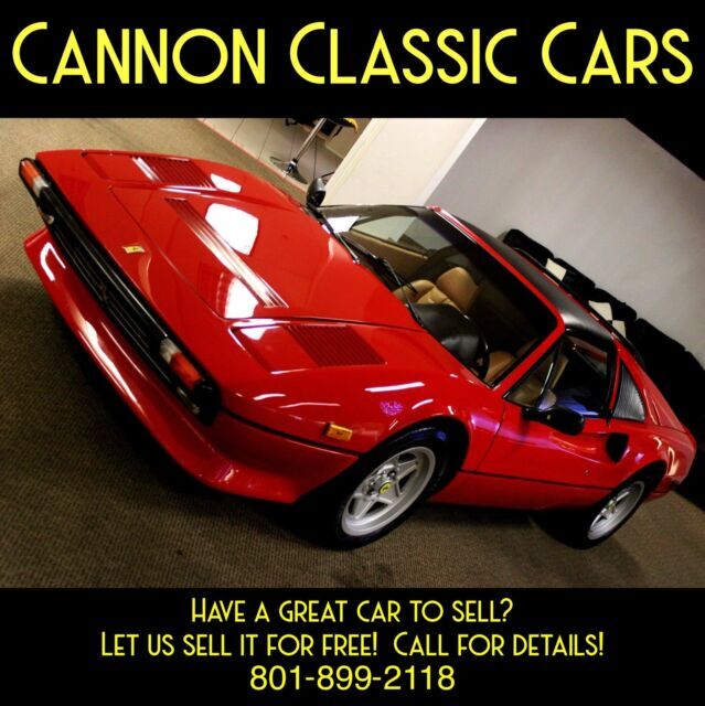 ***1984 Ferrari 308GTS QUATTROVALVOL 5 Manual In Rear Transaxle Red*** 1984 Ferrari 308GTS QUATTROVALVOL