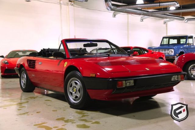 1984 Ferrari Mondial 38142 Miles V8 1984 Ferrari Mondial --