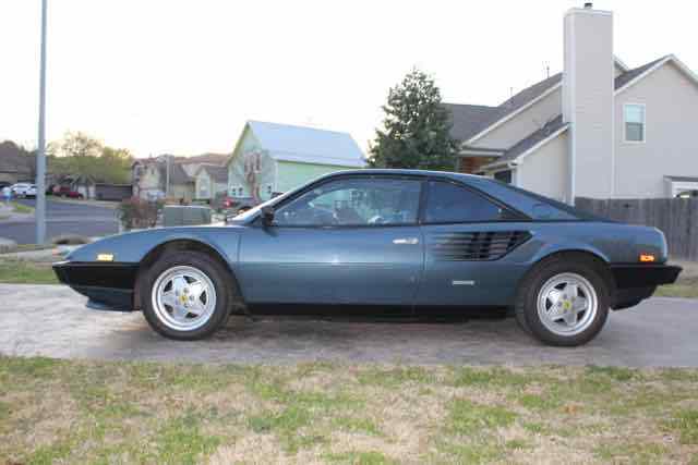 1984 Ferrari Mondial QV Sunroof Coupe -- Blue on Blue 1984 Ferrari Mondial