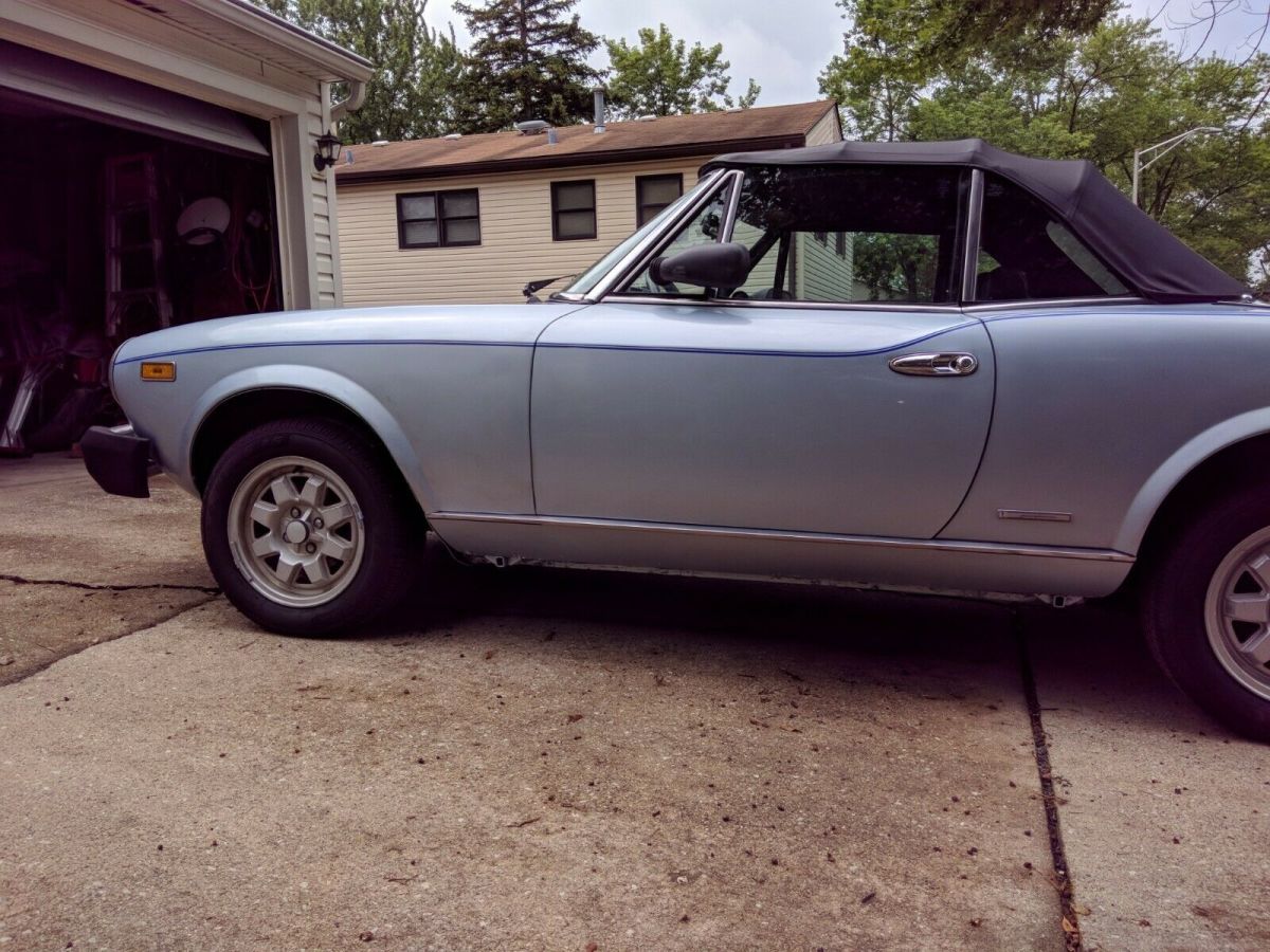 1984 Fiat 124 Spider