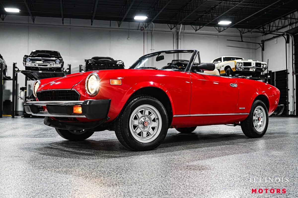 1984 Fiat Pininfarina Azzurra Spider 2000 1984 Fiat Pininfarina Azzurra Spider 2000
