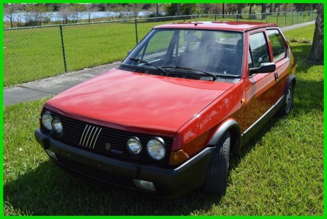 1984 FIAT RITMO ABARTH Hatchback 1984 Fiat Ritmo 130 TC