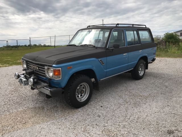 1984 FJ 60 TOYOTA LAND CRUISER 1984 Toyota Land Cruiser Fj 60