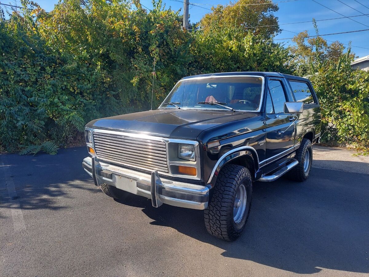 1984 ford bronco xlt sport utility 2-door 5.8l 1984 Ford Bronco